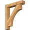 Ekena Millwork Westlake Block Rough Sawn Bracket w/ Offset Brace, Western Red Cedar, 6"W x 30"D x 34"H BKT0604X30X34WTL05RWR - alternate 1